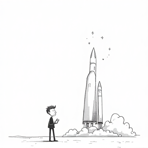 SpaceX Starship explodes during routine test in Texas single-panel cartoon