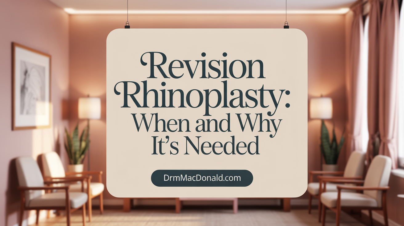 Revision Rhinoplasty: When and Why It's Needed