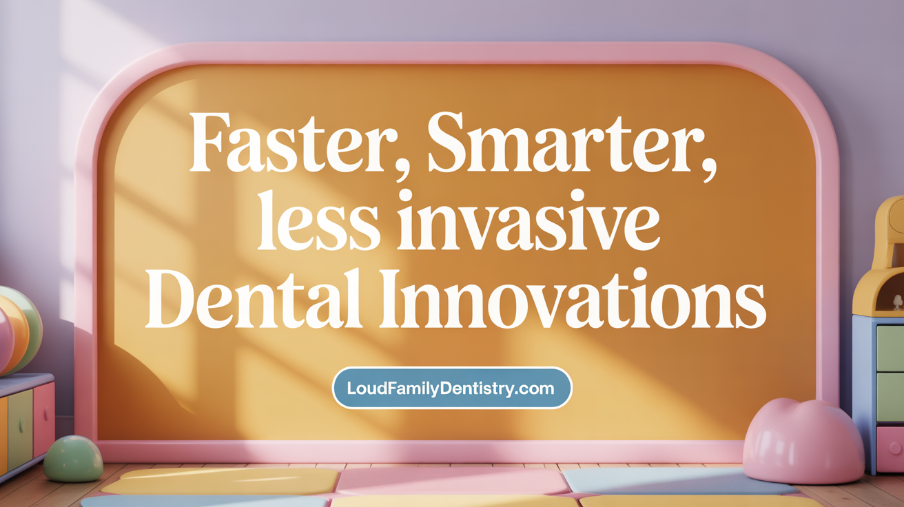 Faster, Smarter, Less Invasive Dental Technologies