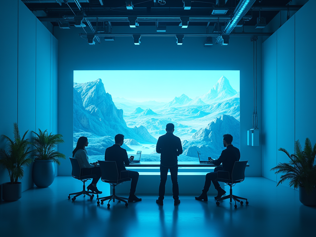 Diagrama explicativo del uso de la IA generativa en la producción de Netflix para El Eternauta