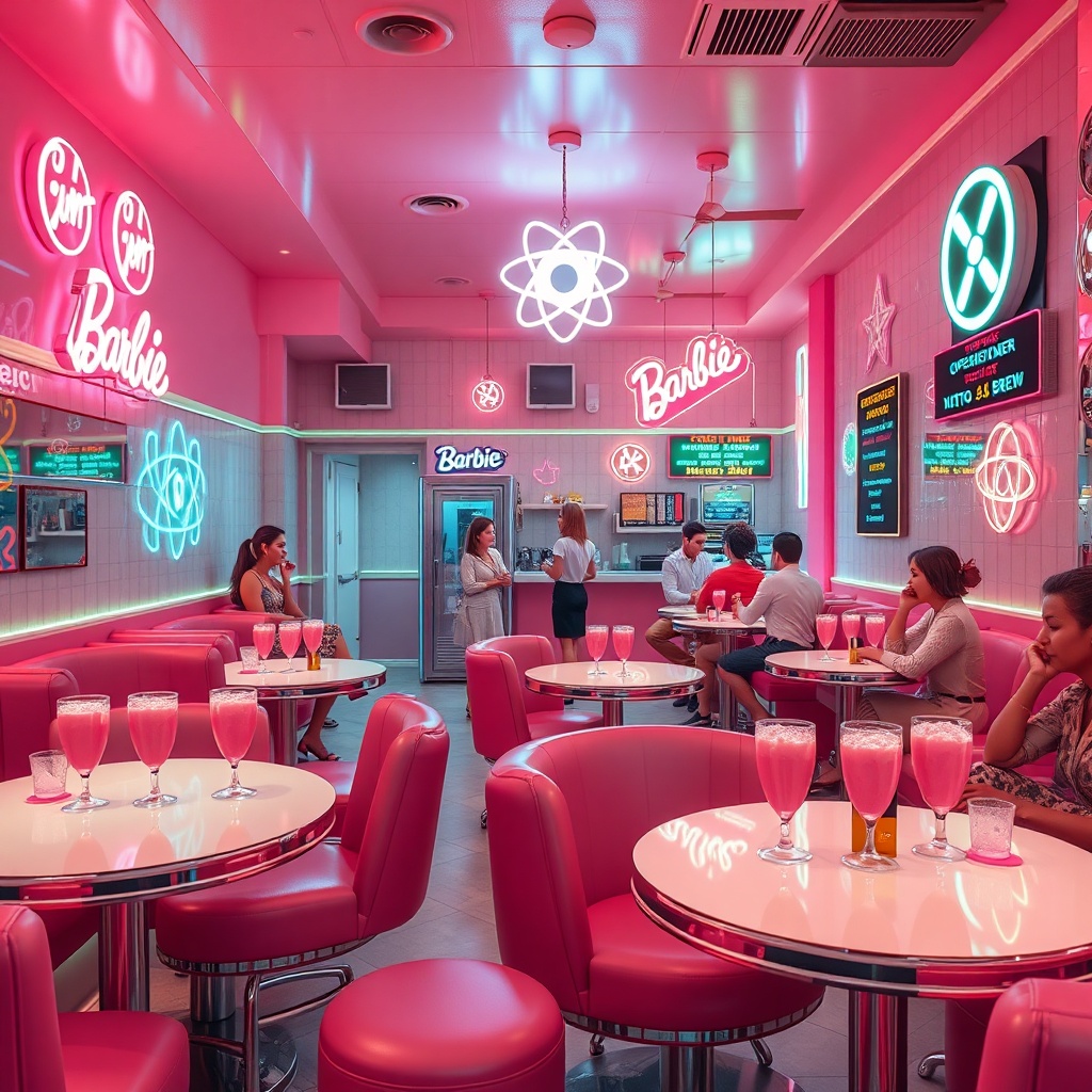 The Pink Atomic Pop-up Café: Eats, Sips, and Insta-dreams