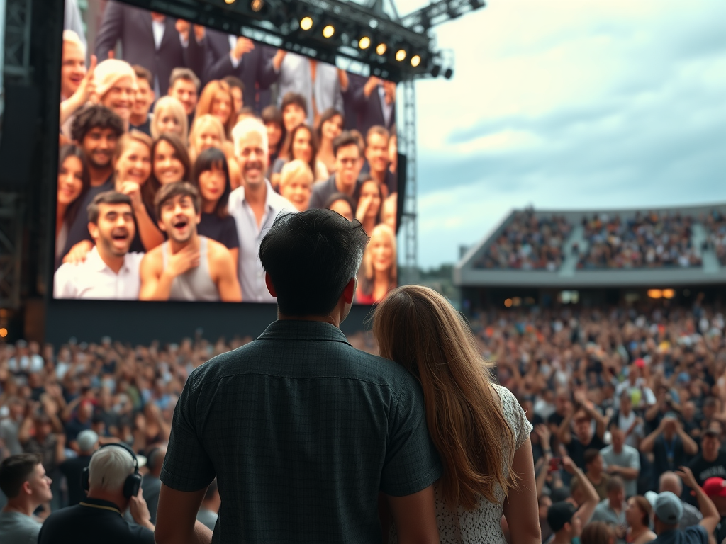 زوجی در حال پنهان شدن از دوربین در کنسرت کلدپلی که منجر به استعفای مدیرعامل آسترونومر شد