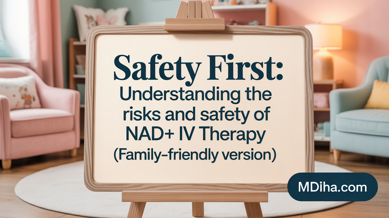 Safety First: Understanding the Risks and Safety of NAD⁺ IV Therapy