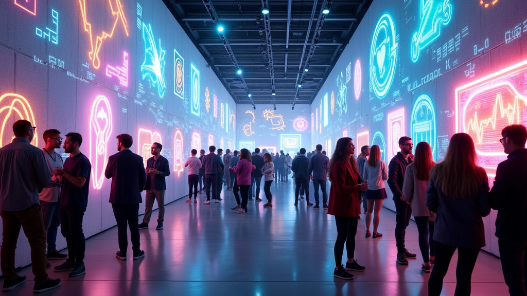 Experiencia de realidad aumentada en la Feria Dinámica 2025