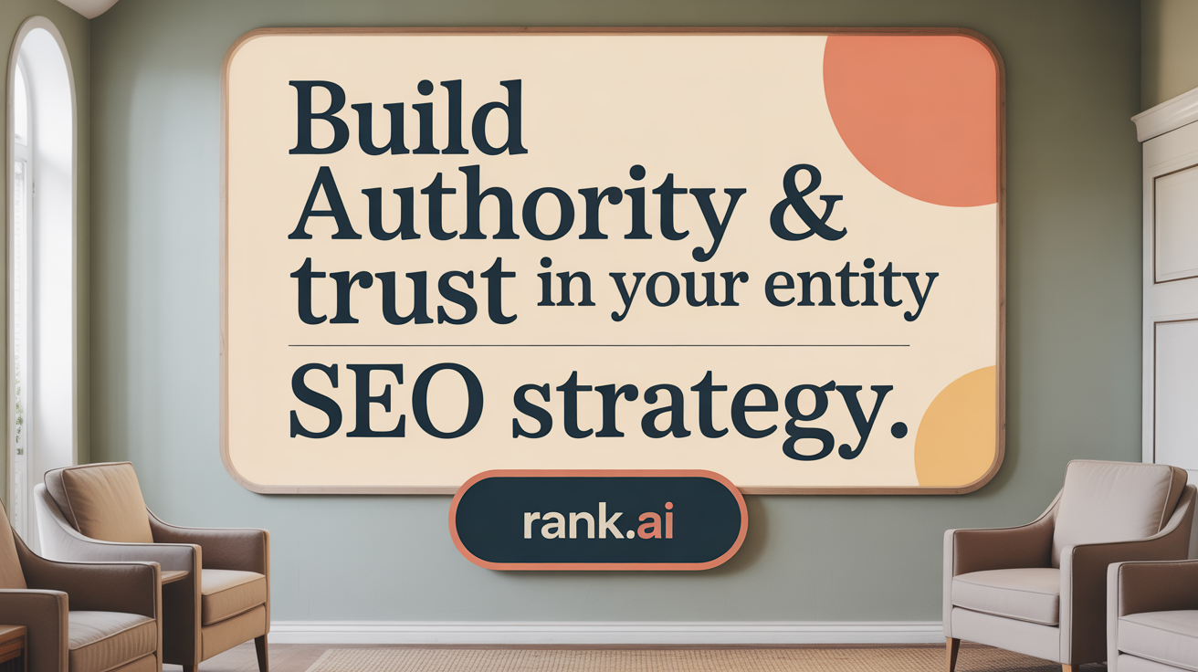 Build Authority &amp; Trust in Your Entity SEO Strategy