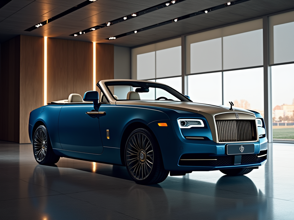 Rolls-Royce virtual showroom example
