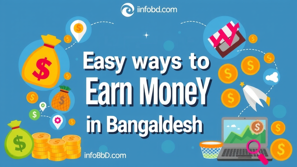 টাকা ইনকাম করার সহজ উপায় বাংলাদেশে