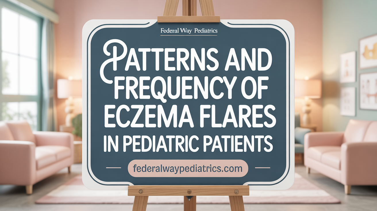 Patterns and Frequency of Eczema Flares in Pediatric Patients