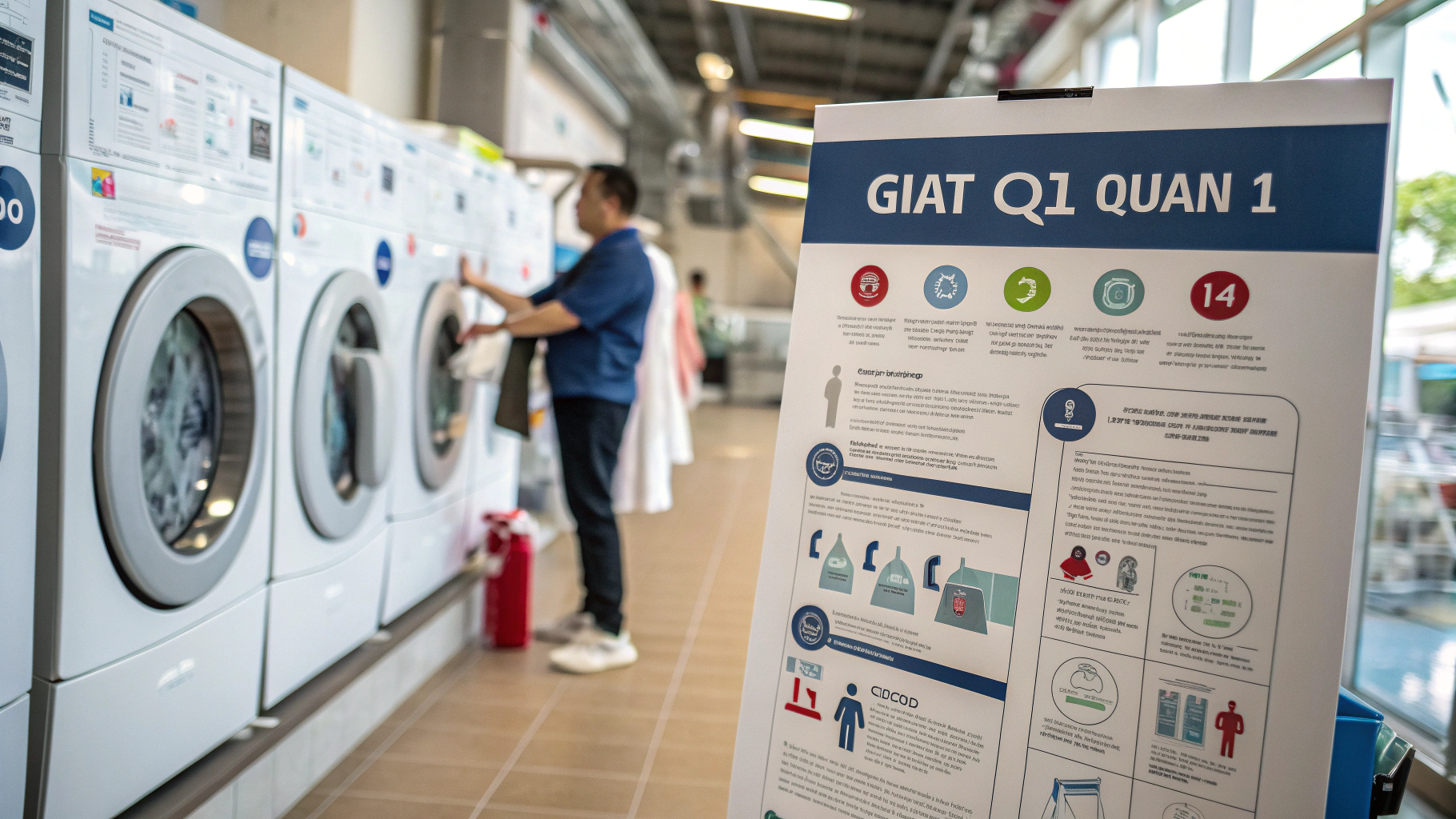 Yếu tố ảnh hưởng giá giặt sấy nhanh tại Giặt ủi Quận 1