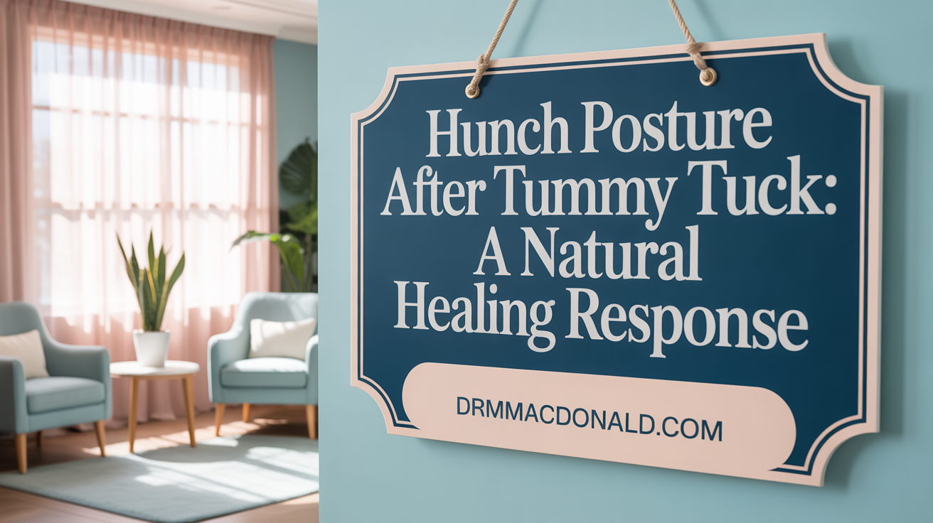 Hunch Posture After Tummy Tuck: A Natural Healing Response