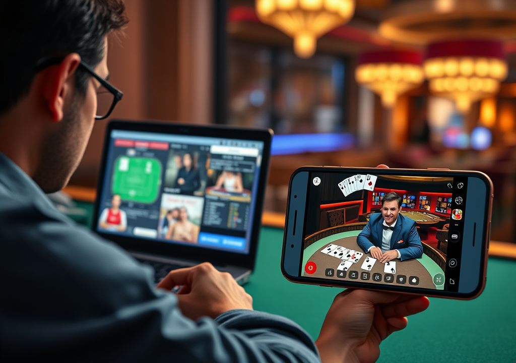 라이브 카지노가 대세? 실제 이용자 통계로 보는 인기 비결 전통 카지노 대비 라이브 카지노 이용률 급증 현황