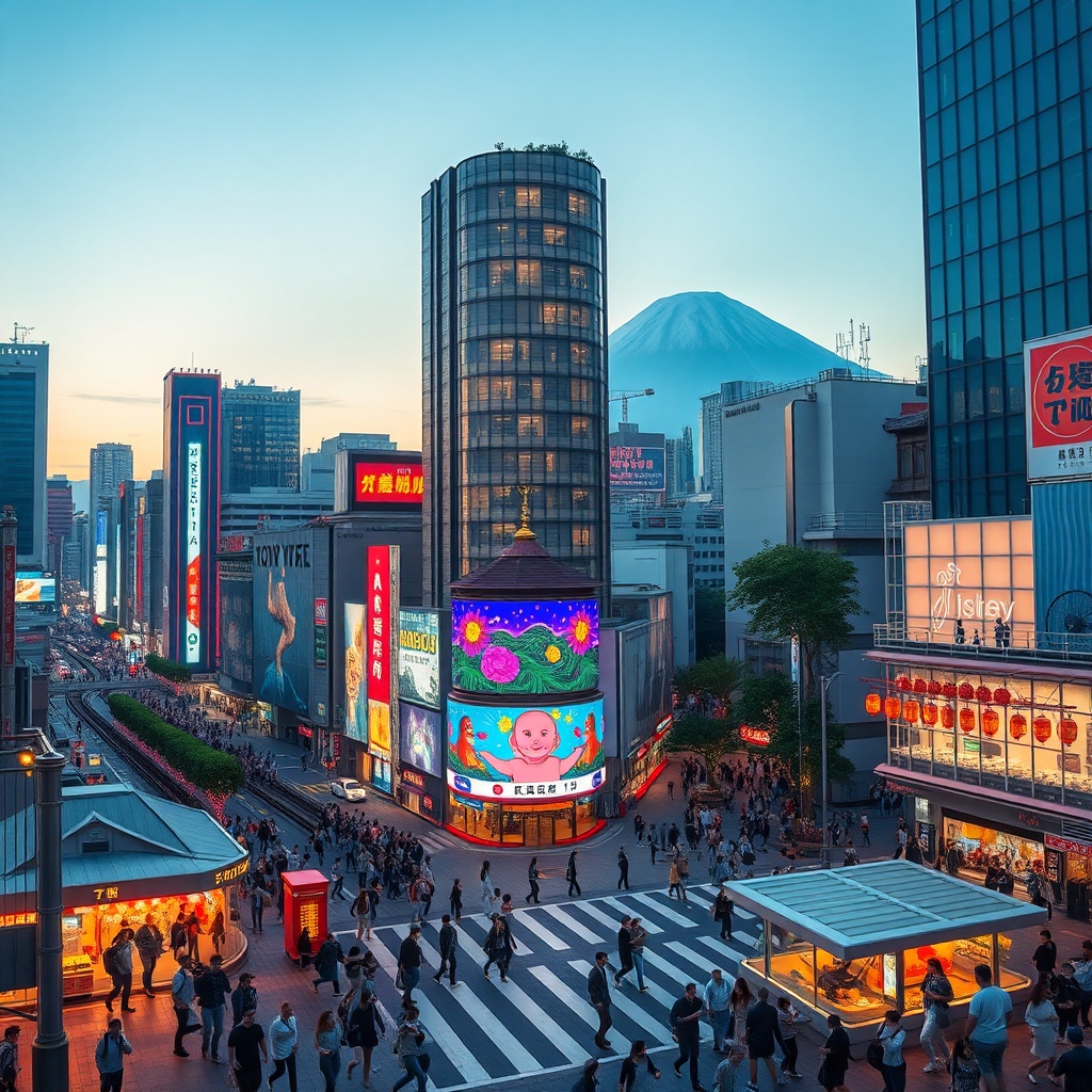 Tokyo: The Buzzing Metropolis Reimagined