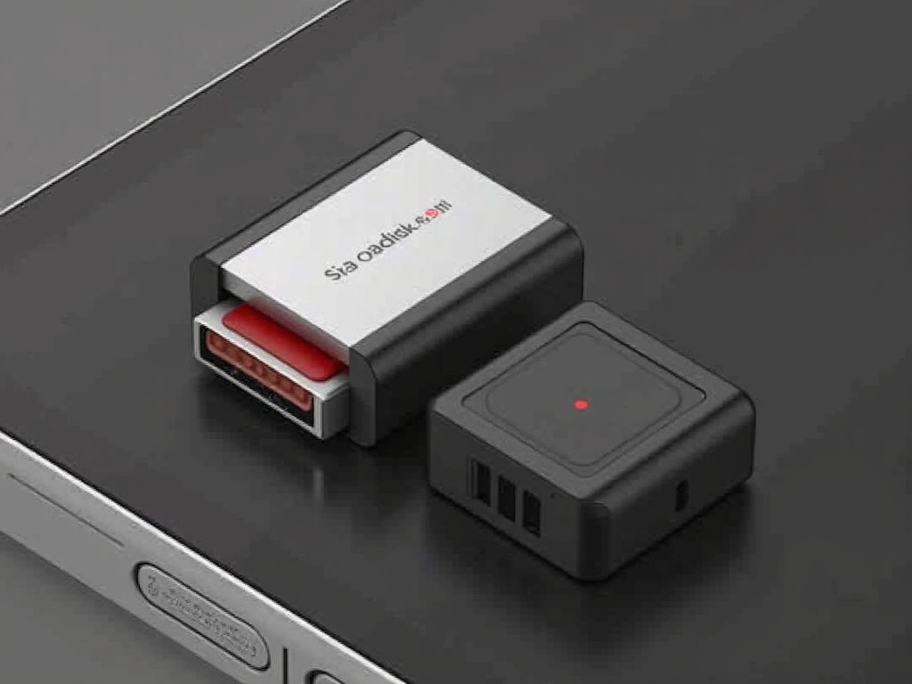 Photographer Using iXpand Drive