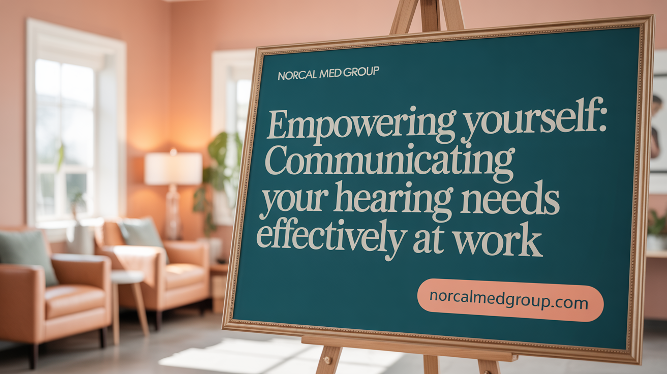 Empowering Yourself: Communicating Your Hearing Needs Effectively at Work