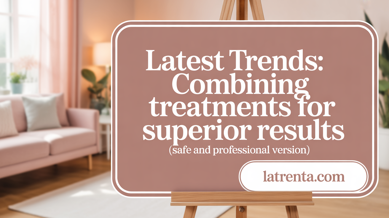 Latest Trends: Combining Treatments for Superior Results