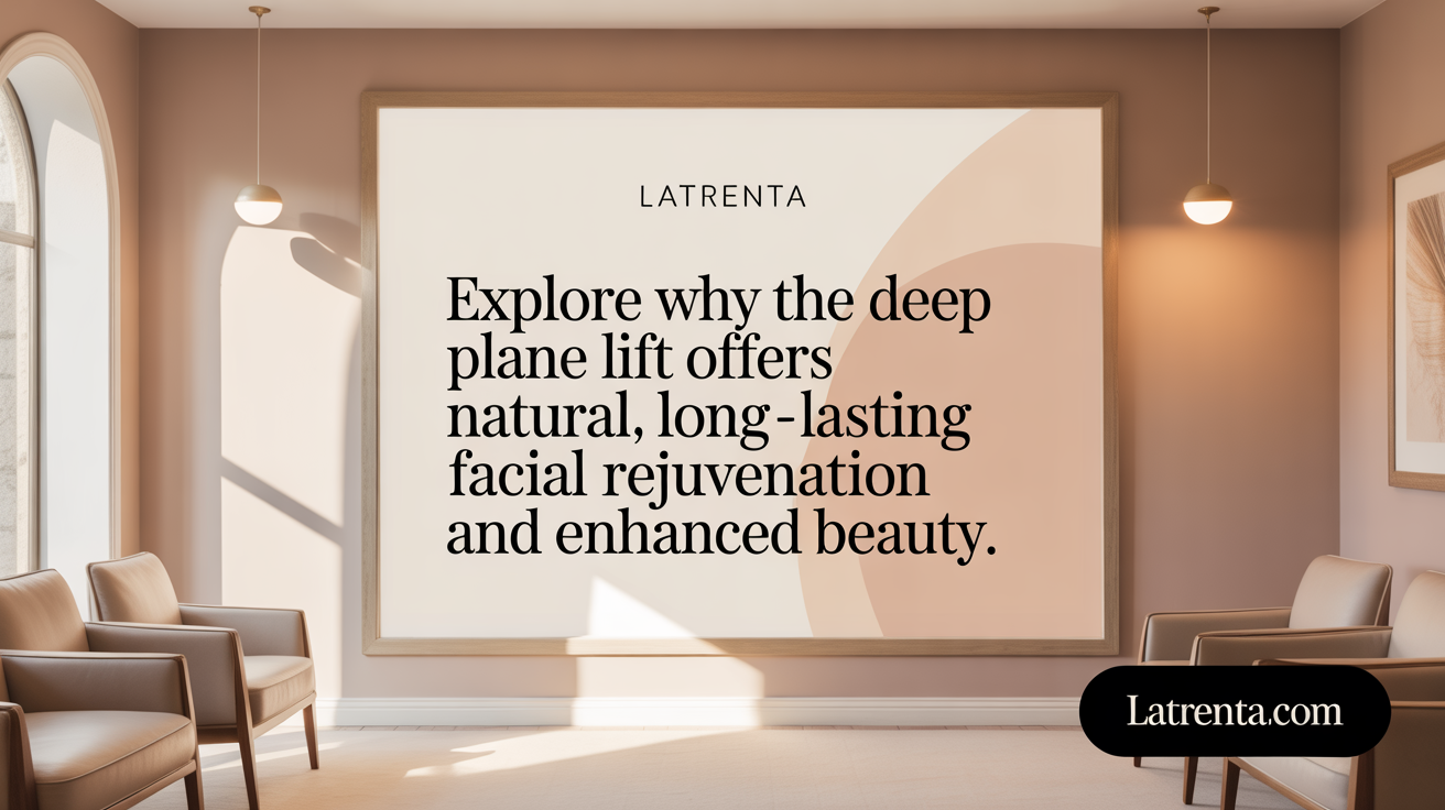 Explore why the deep plane lift offers natural, long-lasting facial rejuvenation.