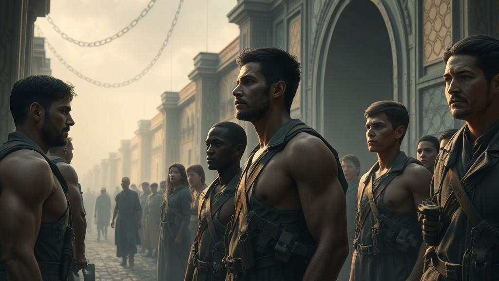 희망과 협력을 상징하는 묘사