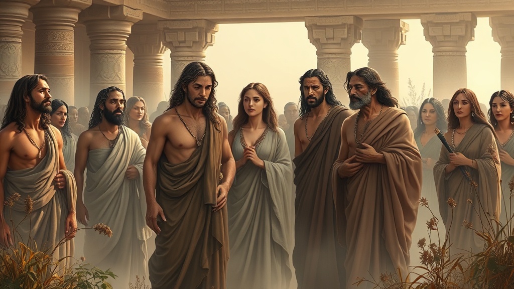 희망과 끈기를 상징하는 장면