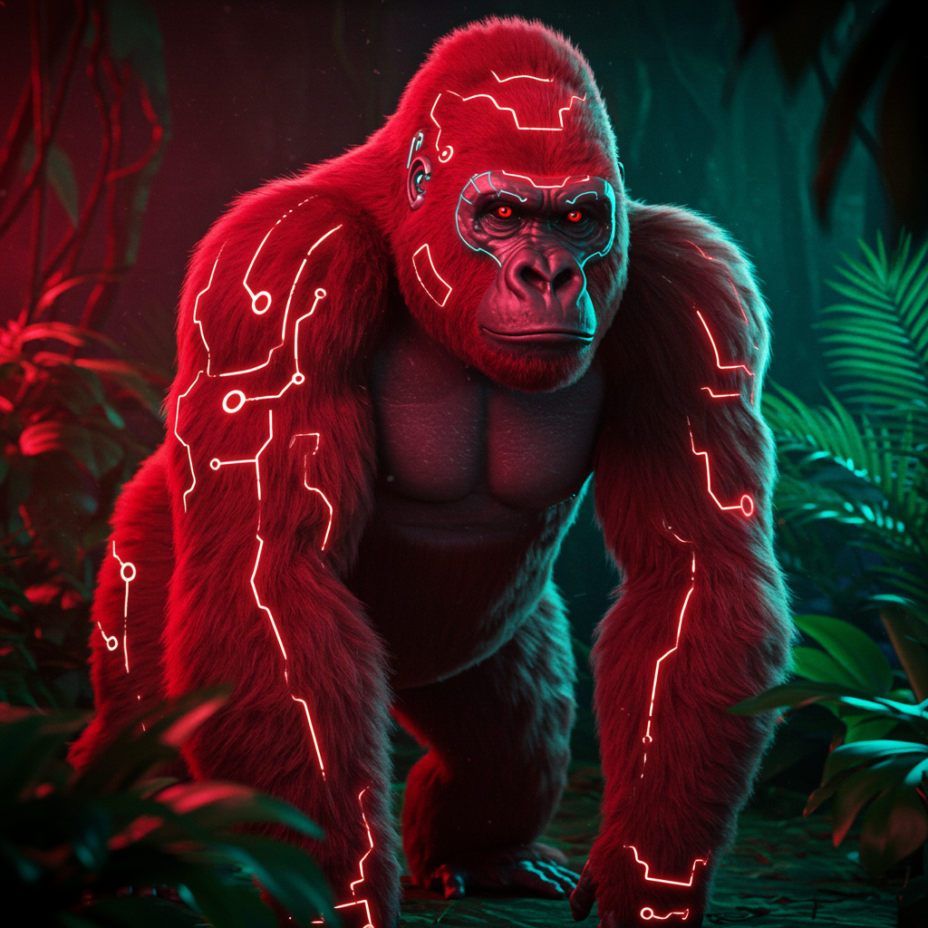 red gorilla tag pfp