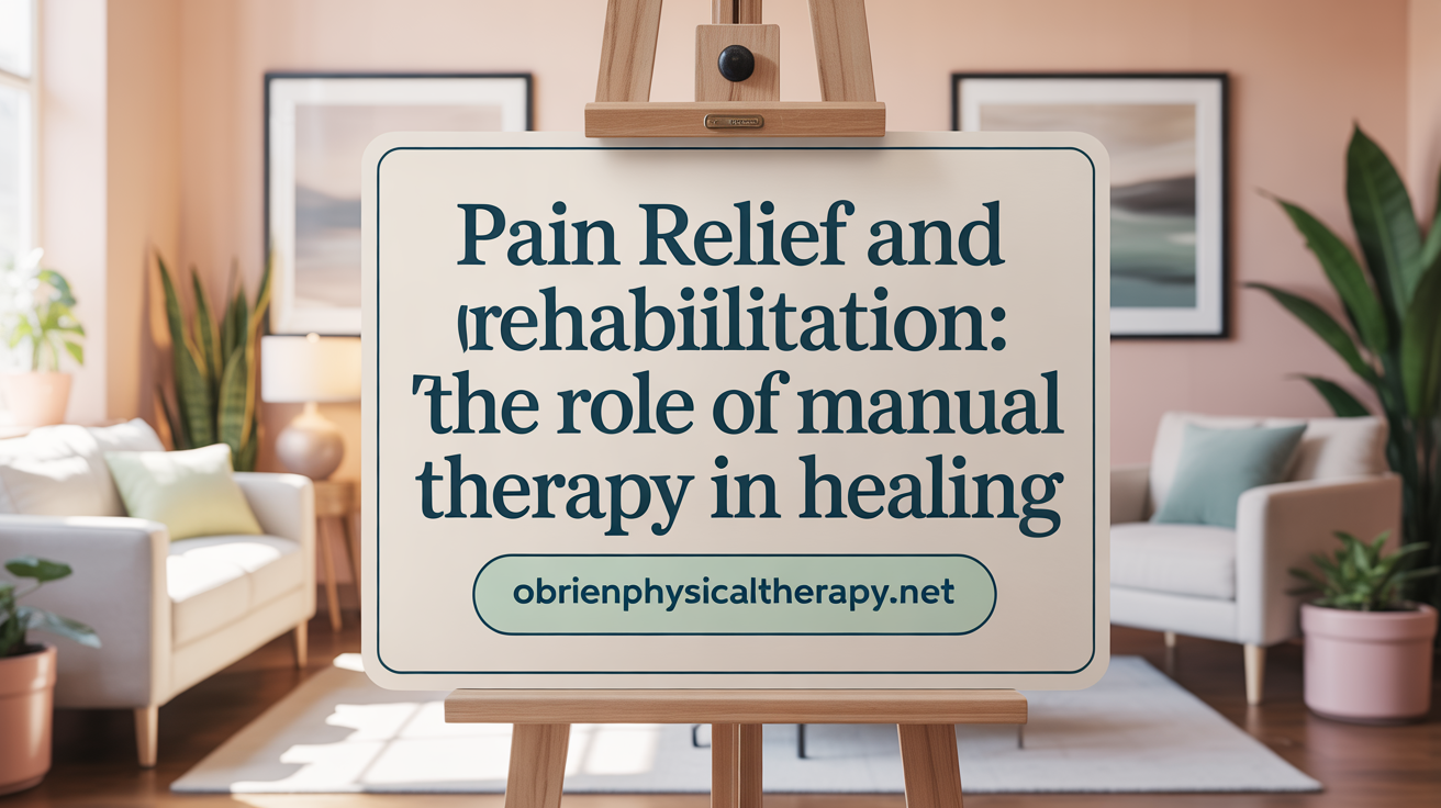 Pain Relief and Rehabilitation: The Role of Manual Therapy in Healing