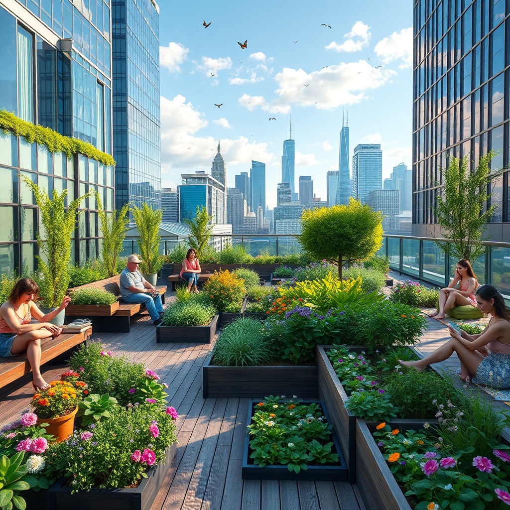Urban Oasis – Rooftop Gardens in the City