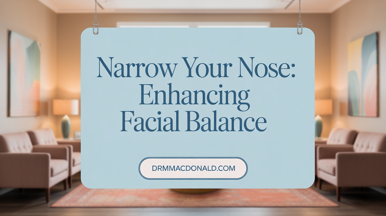 Narrow Your Nose: Enhancing Facial Balance