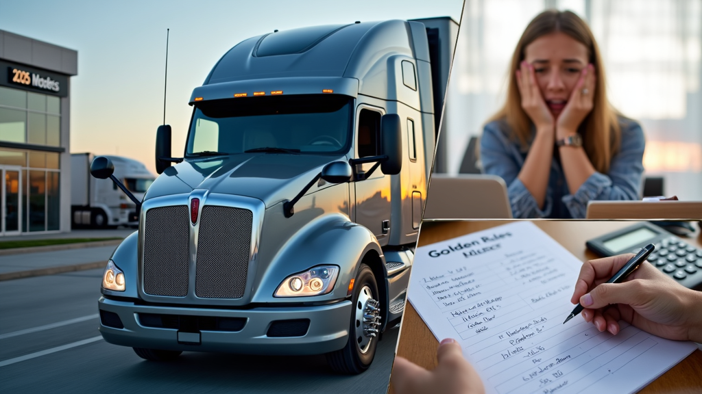 Bí quyết khi trả góp xe đầu kéo 2025