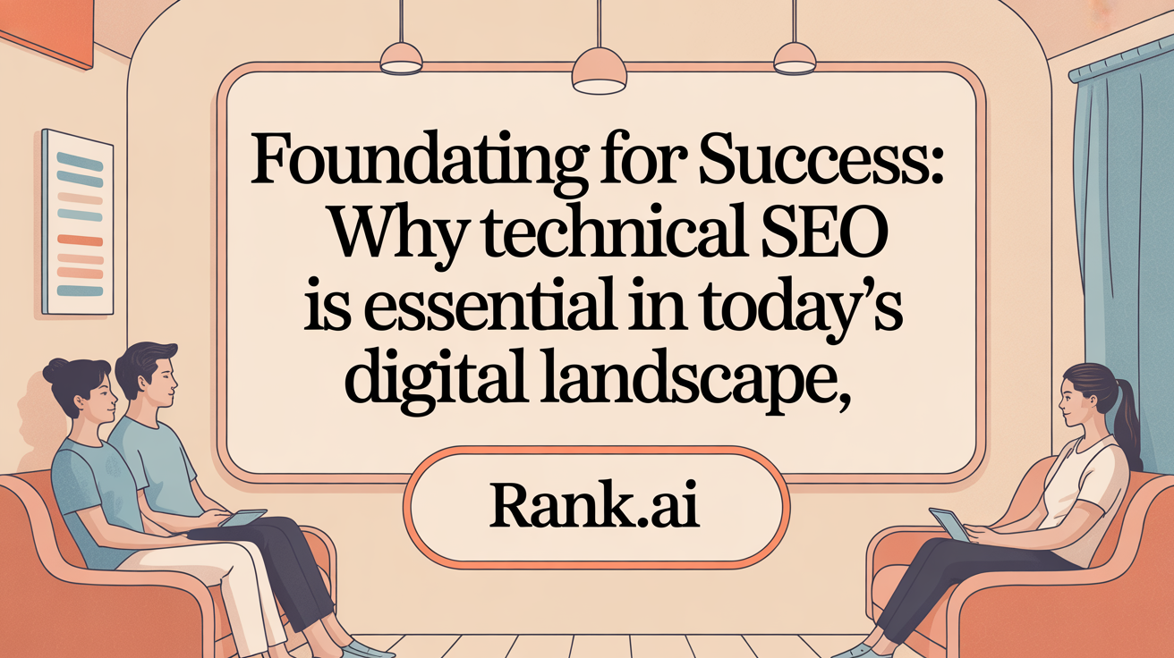 Foundation for success: Why technical SEO is essential in today’s digital landscape.