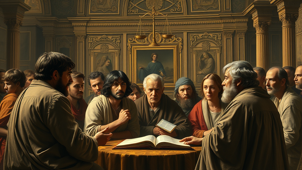 공정하고 균형잡힌 사회를 위한 상징