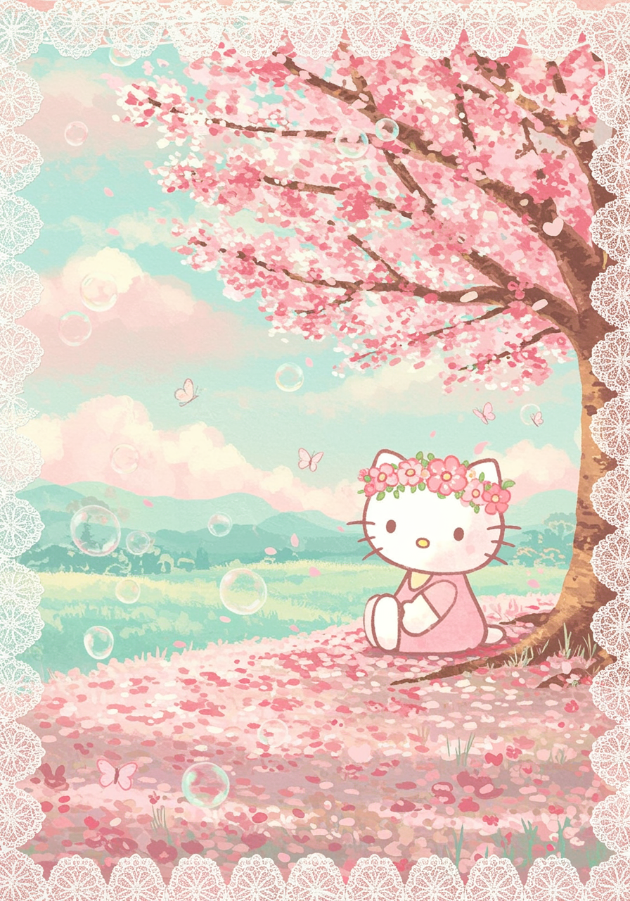 hello kitty aesthetic