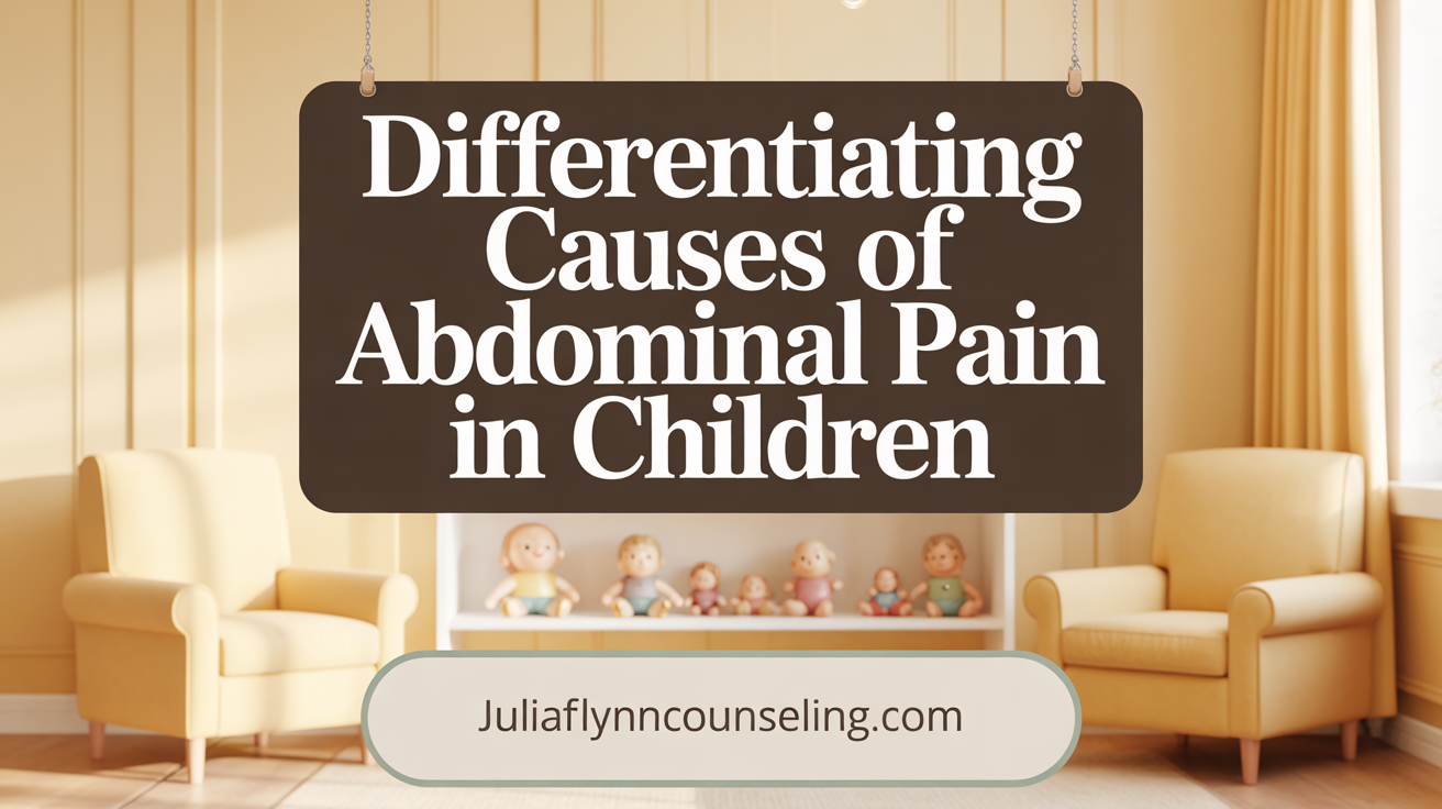 Differentiating Causes of Abdominal Pain in Children