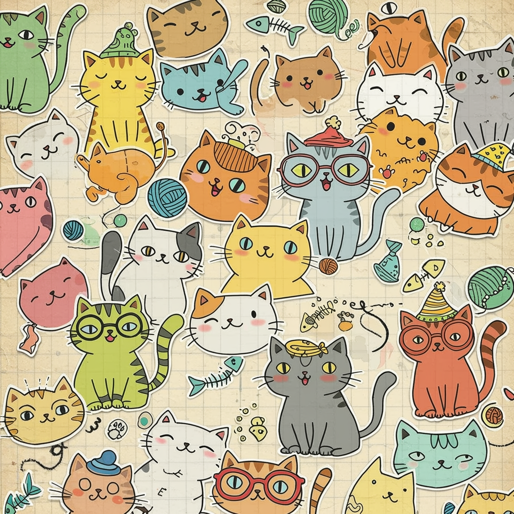 cat doodle