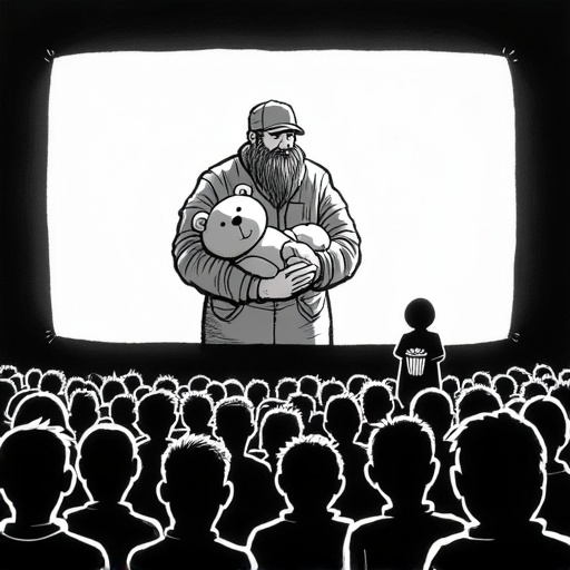 Filmmaker Zach Cregger Reflects on Barbarian's Impact single-panel cartoon