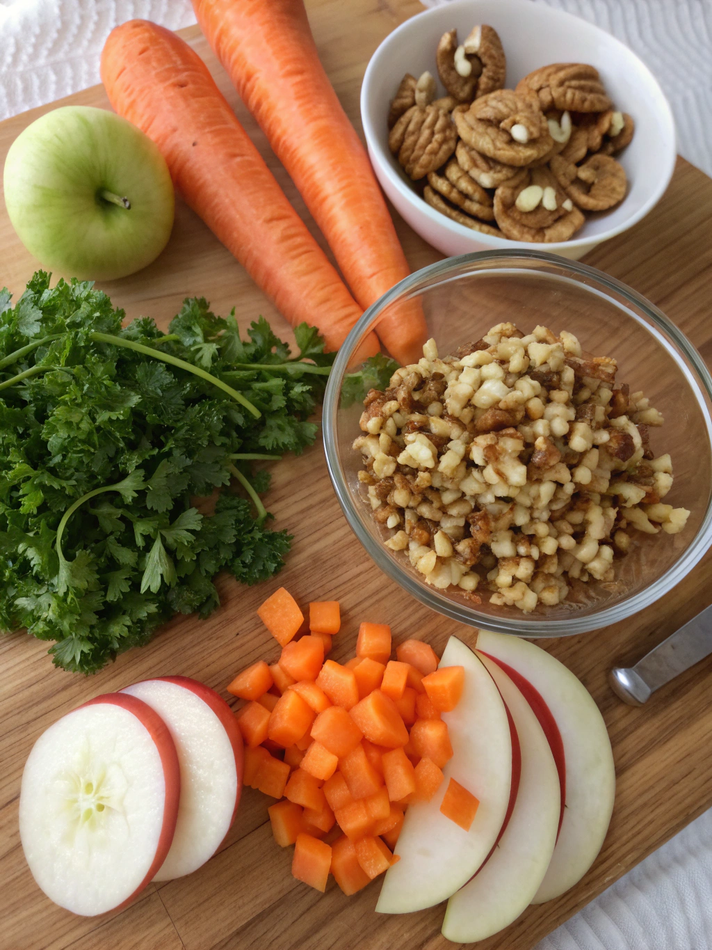Ingredients for Austrian Carrot Salad