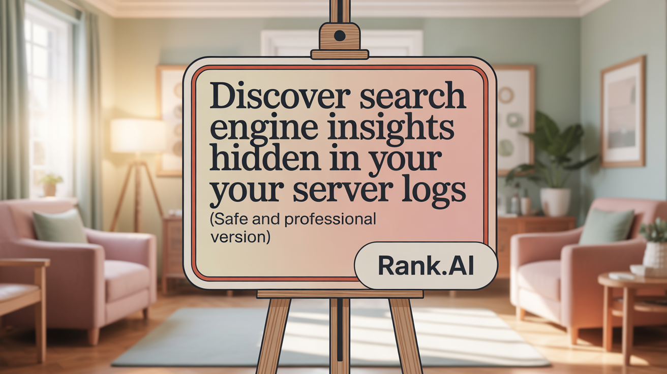 Discover Search Engine Insights Hidden in Your Server Logs