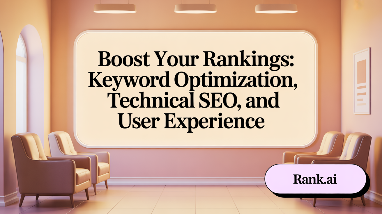 Boost Your Rankings: Keyword Optimization, Technical SEO, and User Experience