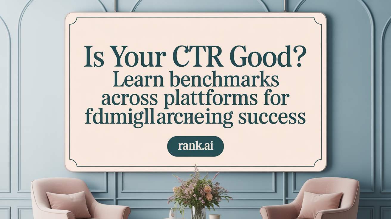 Is Your CTR Good? Learn Benchmarks Across Platforms