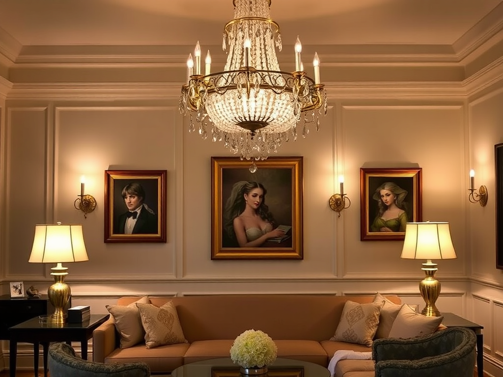 3. Lighting: Setting the Mood with Classic Fixtures