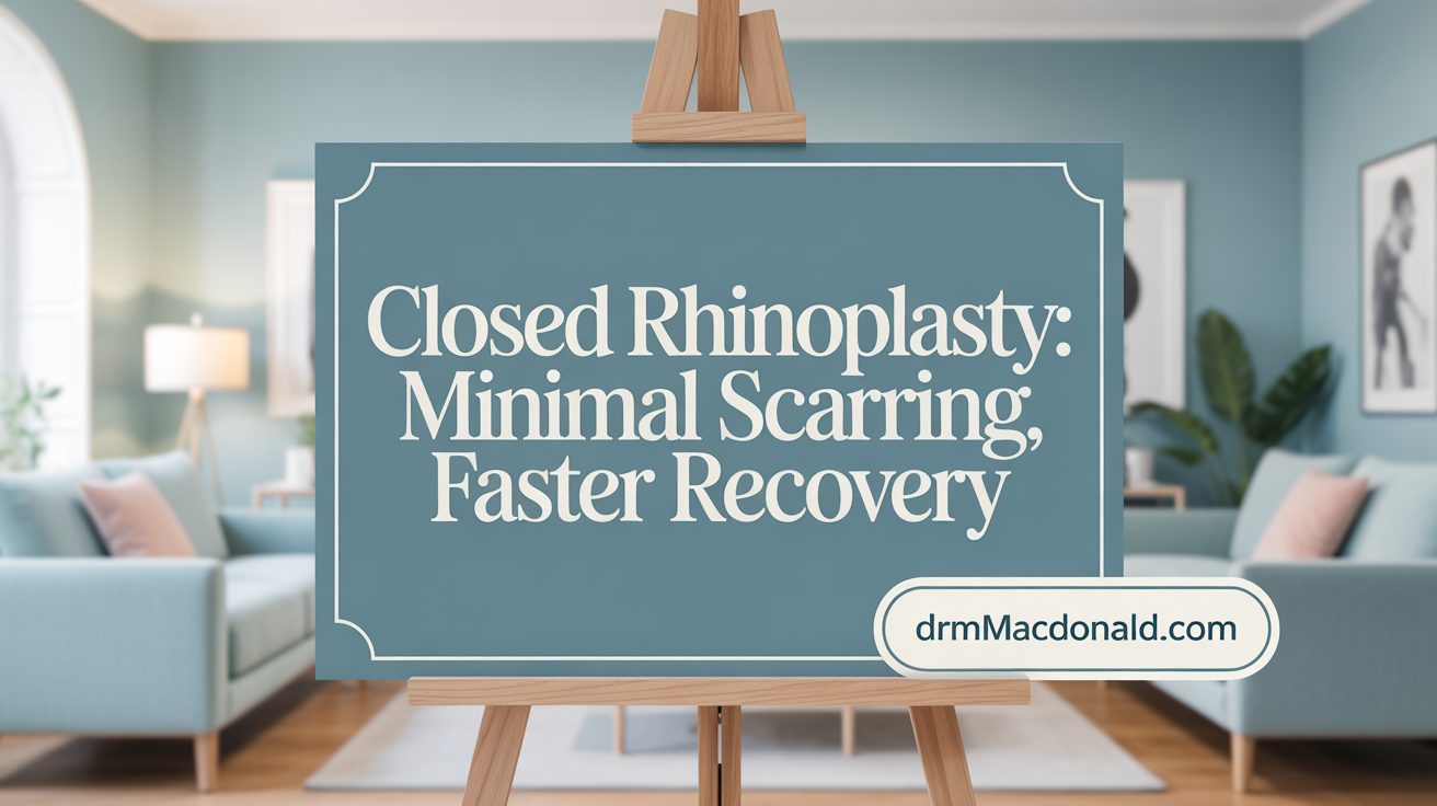 Closed Rhinoplasty: Minimal Scarring, Quicker Recovery