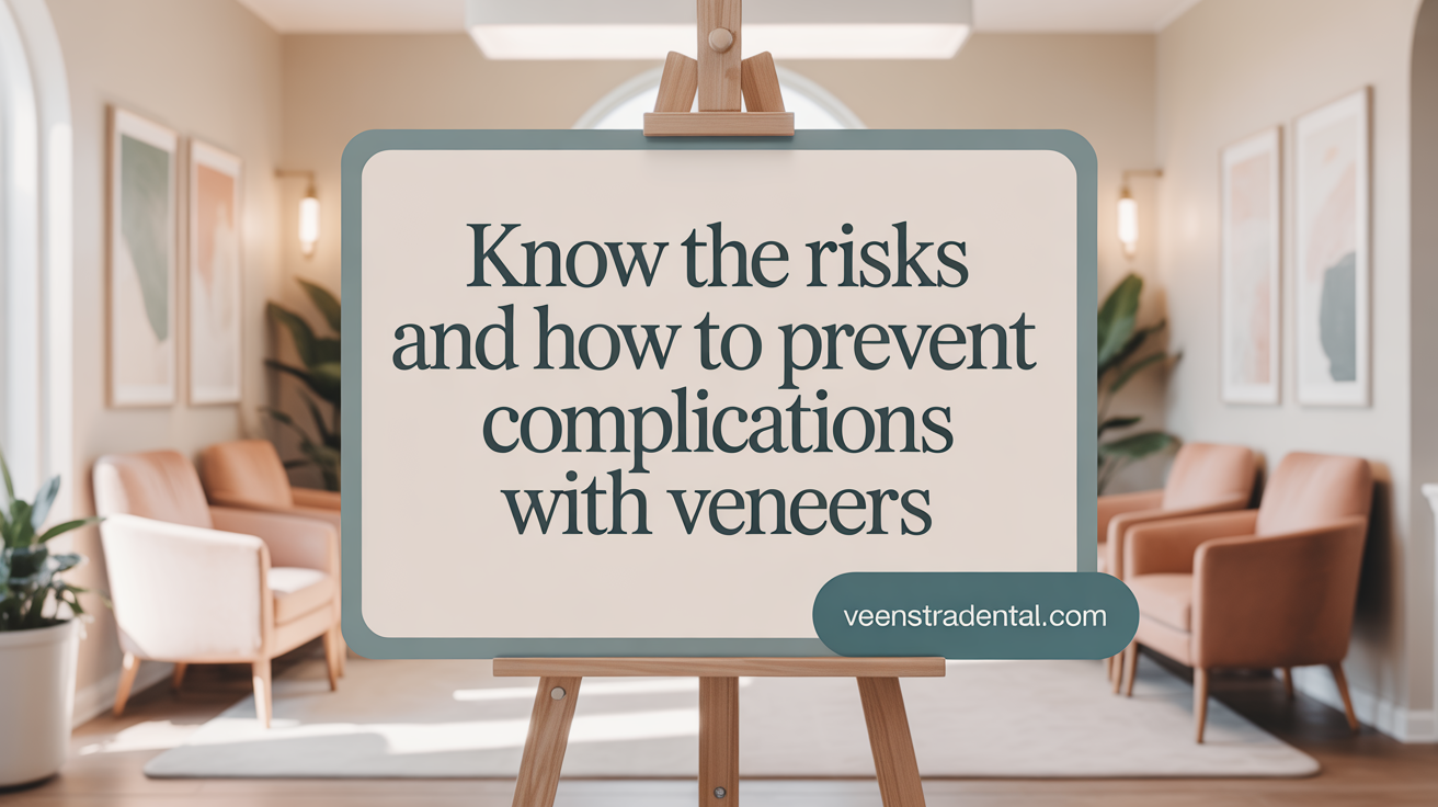 Know the risks and how to prevent complications with veneers