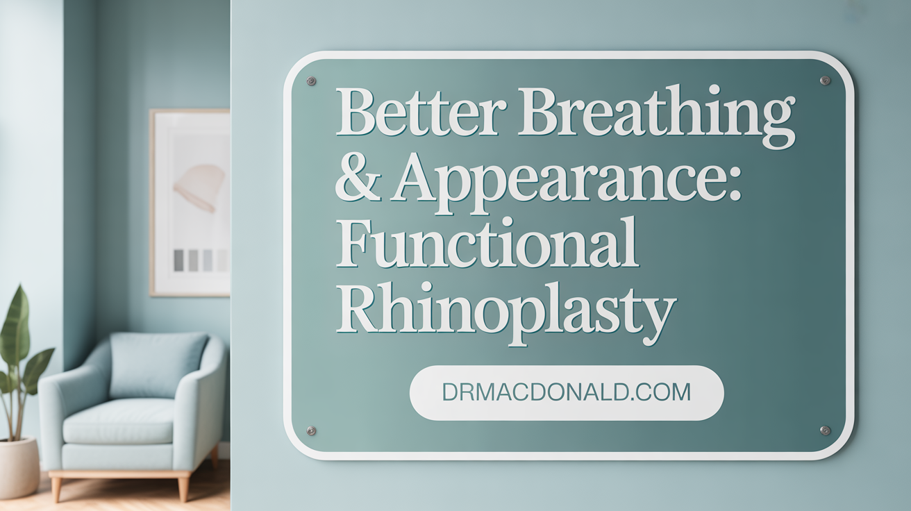 Better Breathing &amp; Appearance: Functional Rhinoplasty
