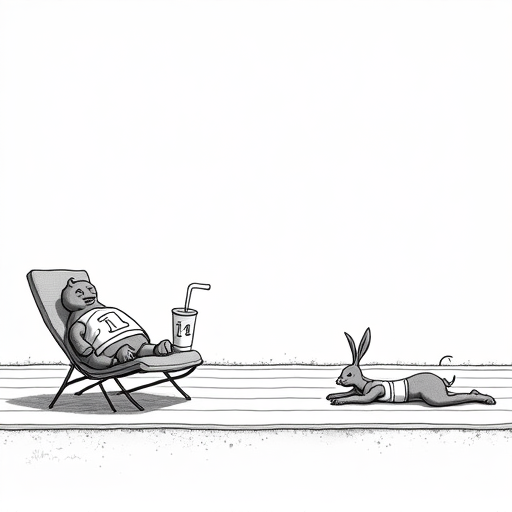 Faith Kipyegon Attempts Historic Sub-Four Minute Mile single-panel cartoon