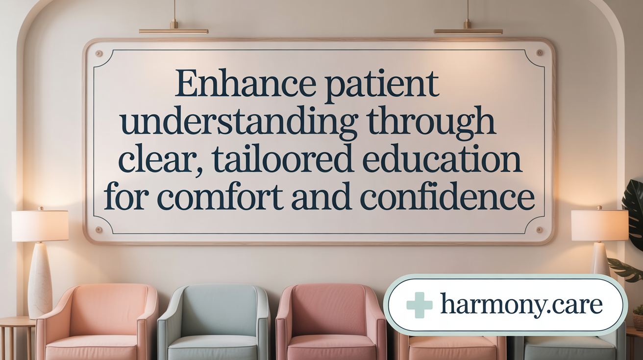Enhance Patient Understanding through Clear, Tailored Education