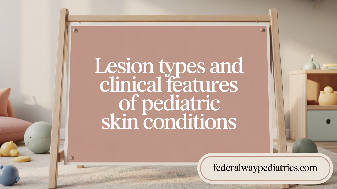 Lesion Types and Clinical Features of Pediatric Acne