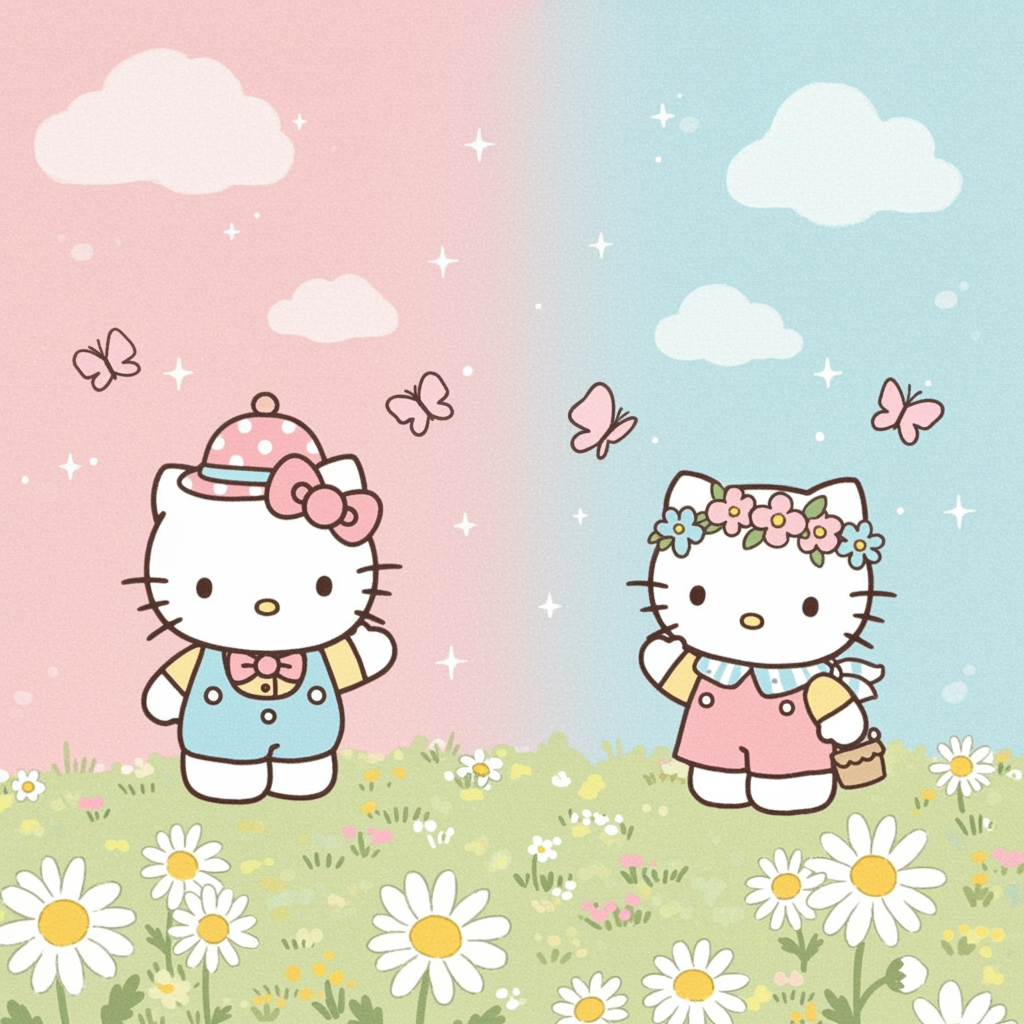 hello kitty pfp matching