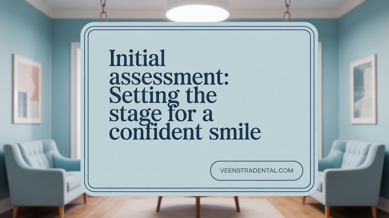 Initial Assessment: Setting the Stage for a Beautiful Smile