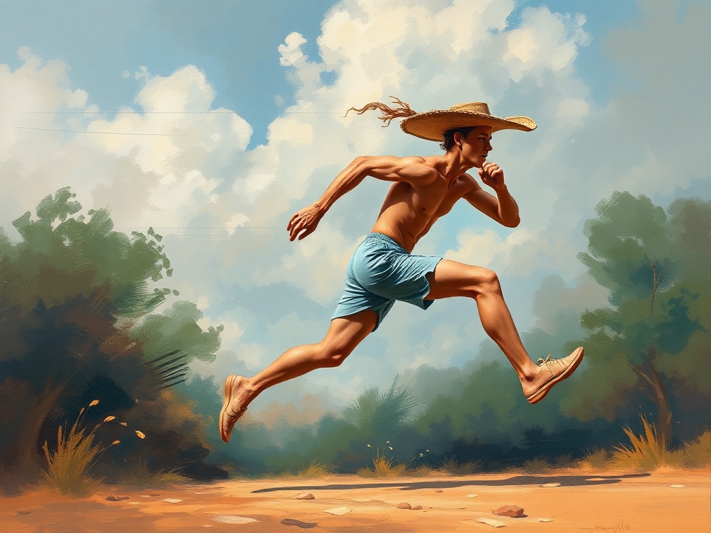 running image