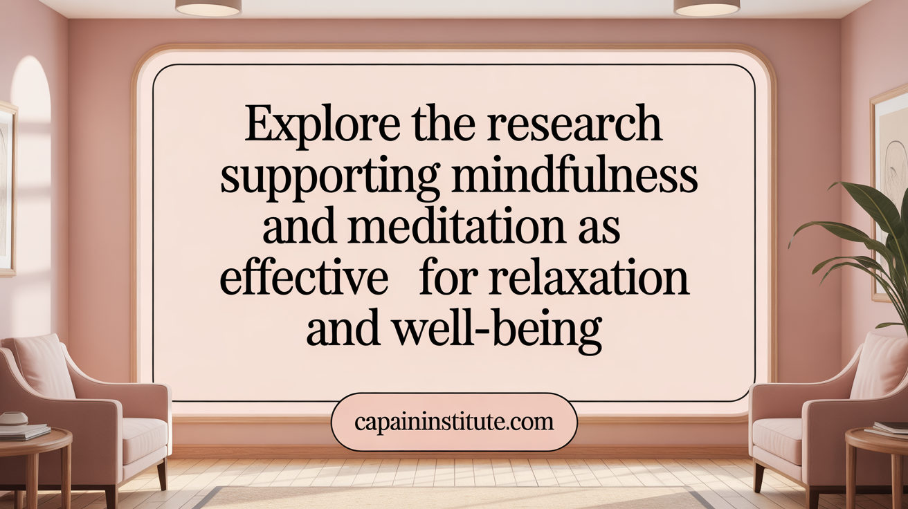 Explore the research supporting mindfulness and meditation as powerful tools for pain relief