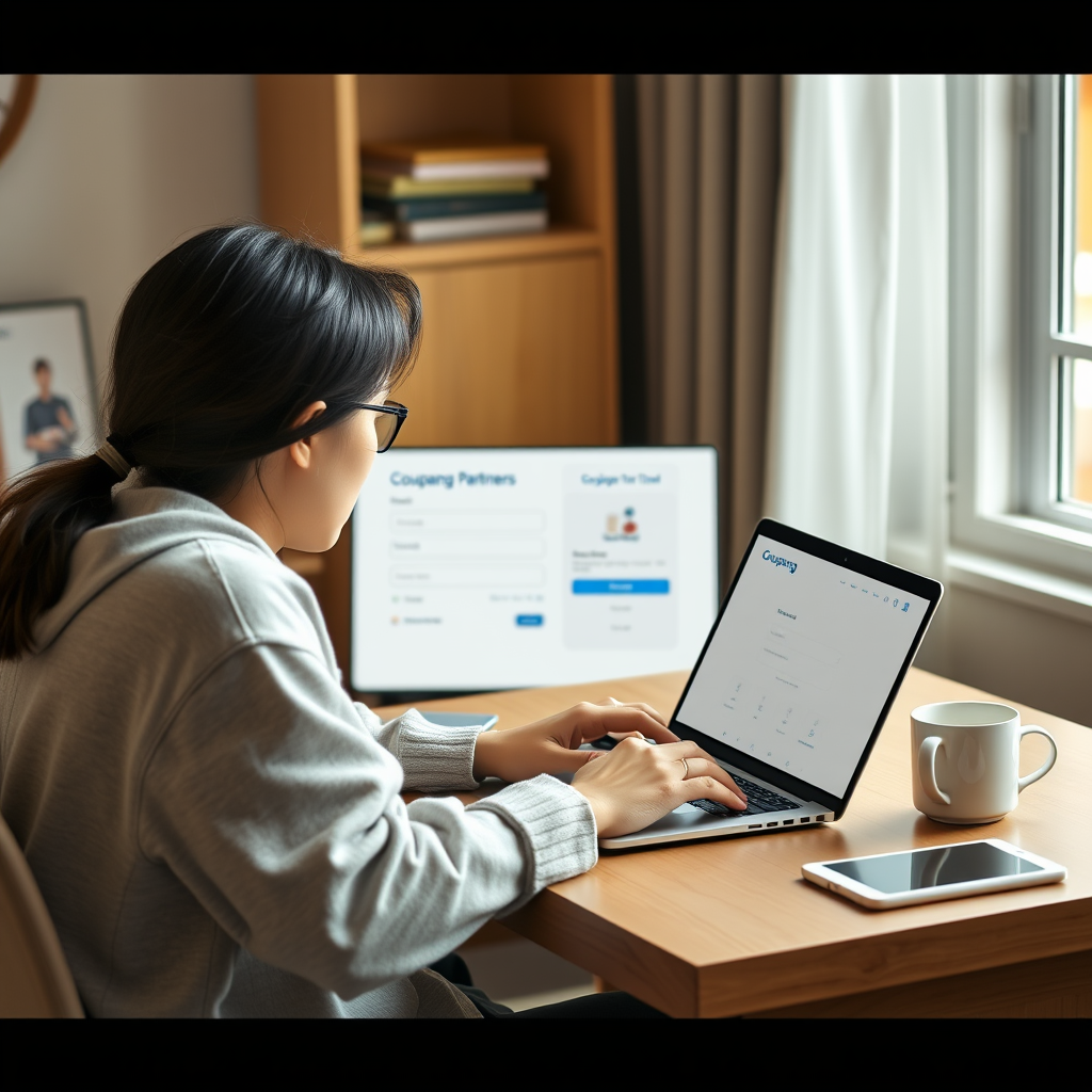 쿠팡파트너스 가입부터 승인까지 따라하기