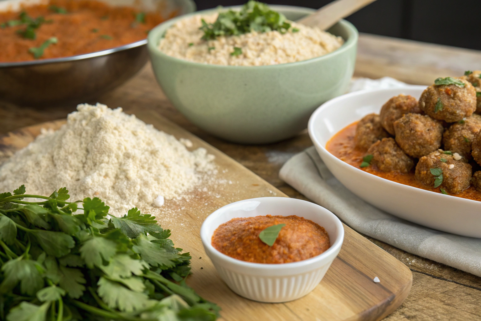 Buffalo Chicken Meatballs ngredients